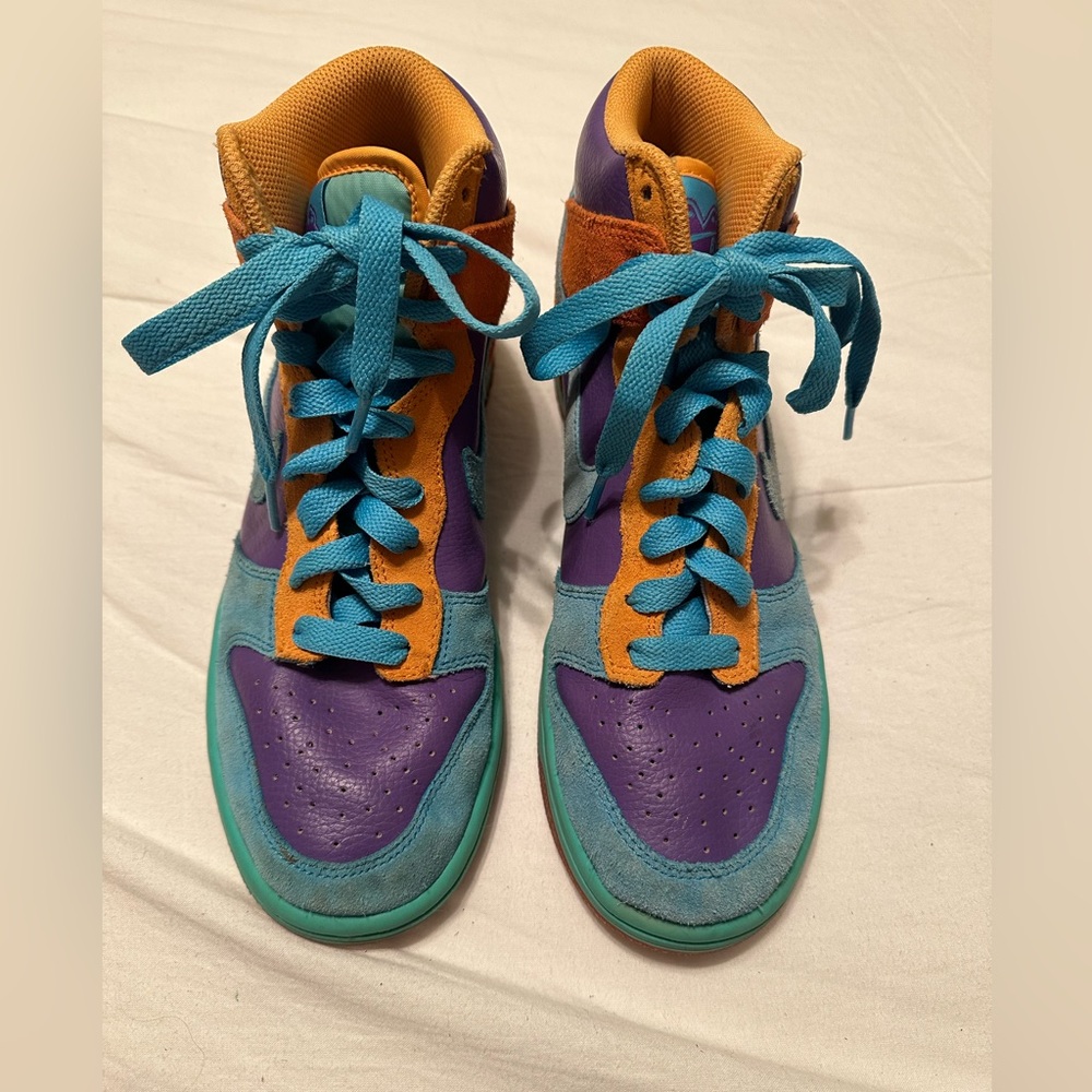 Nike Dunk High 6.0 ‘Pure Purple Cyan Coral’ 2009